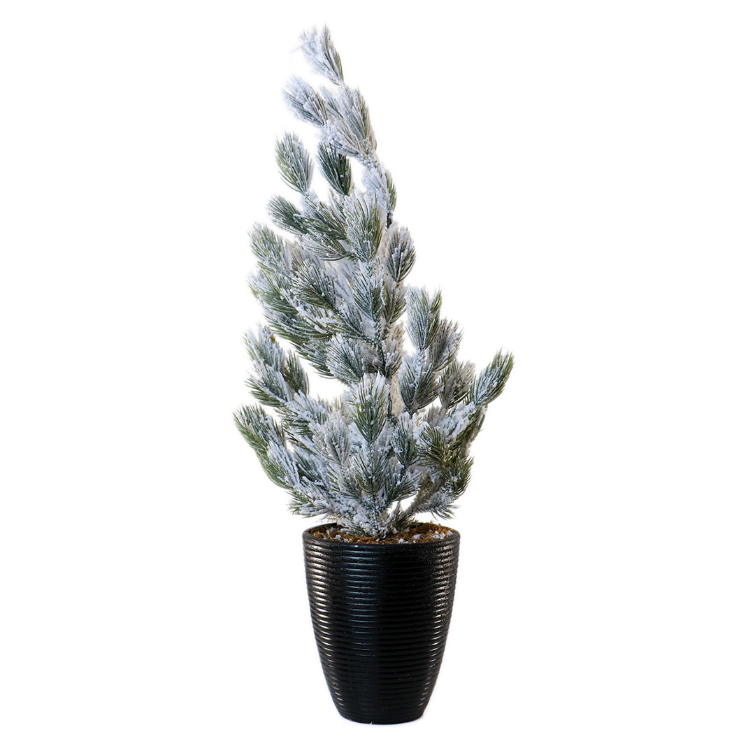 Arbol Navideno Maceta Negra