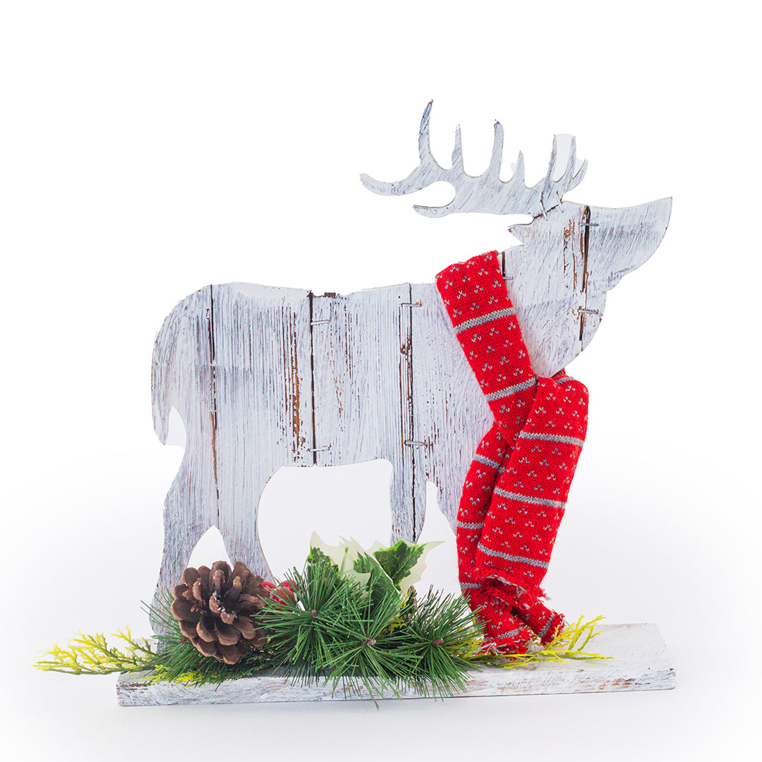 Figura de Reno Madera