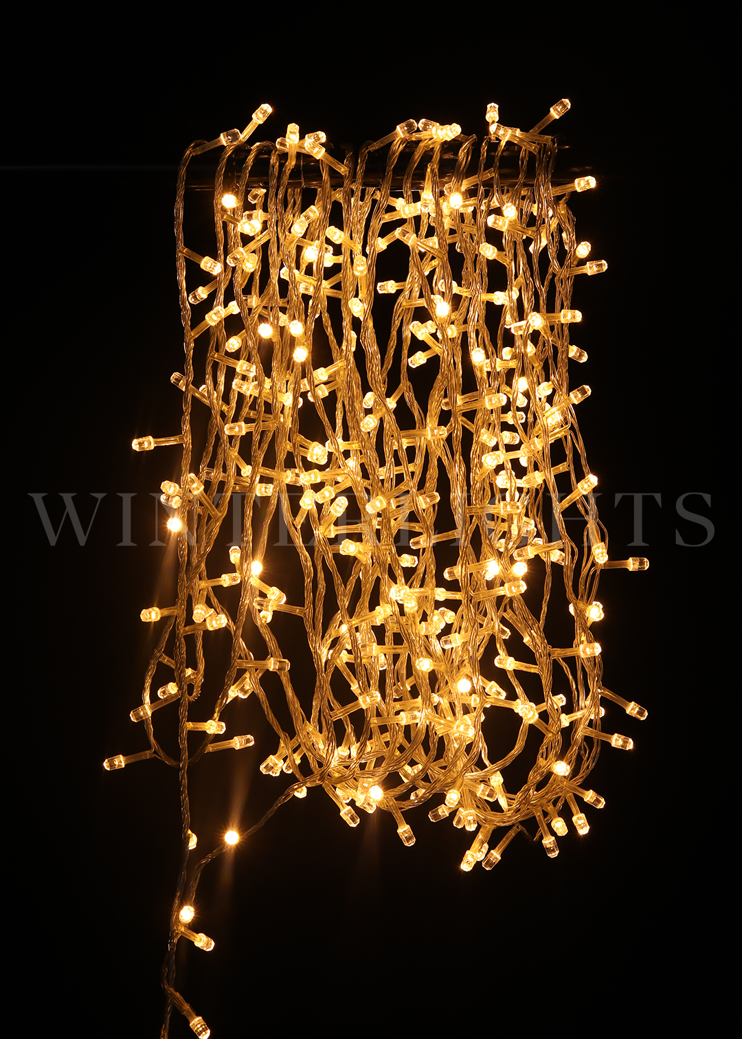 300F LED Diamante Luz Cálida 15m