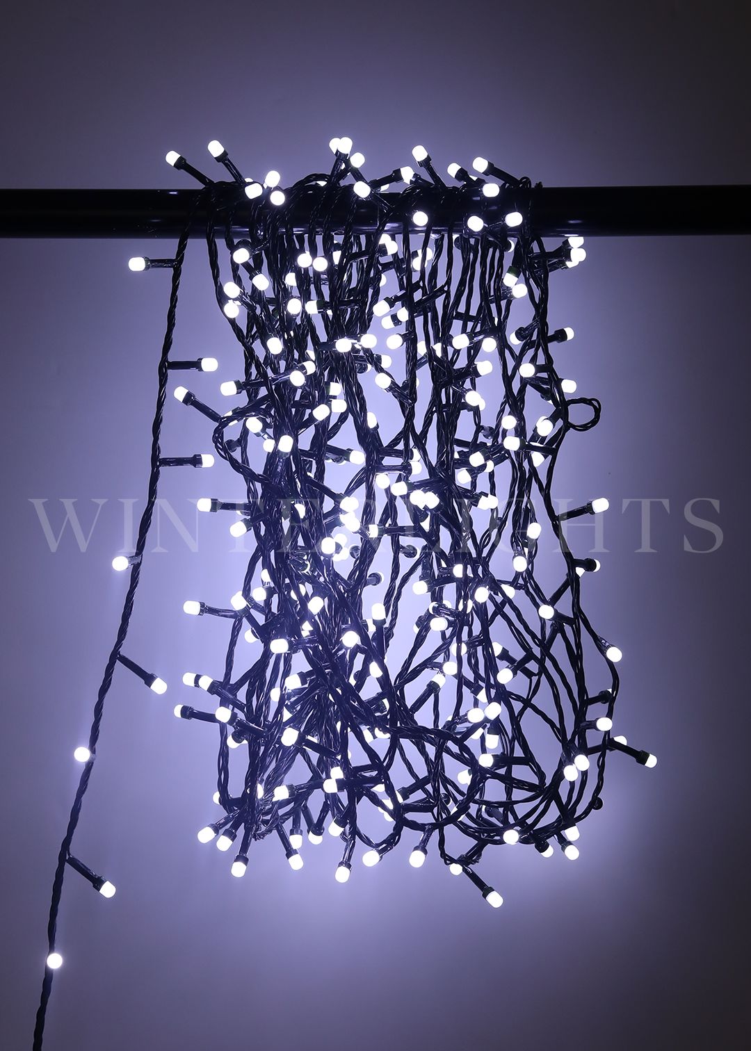 500F LED V8 Luz Blanca, Cable Verde 25m