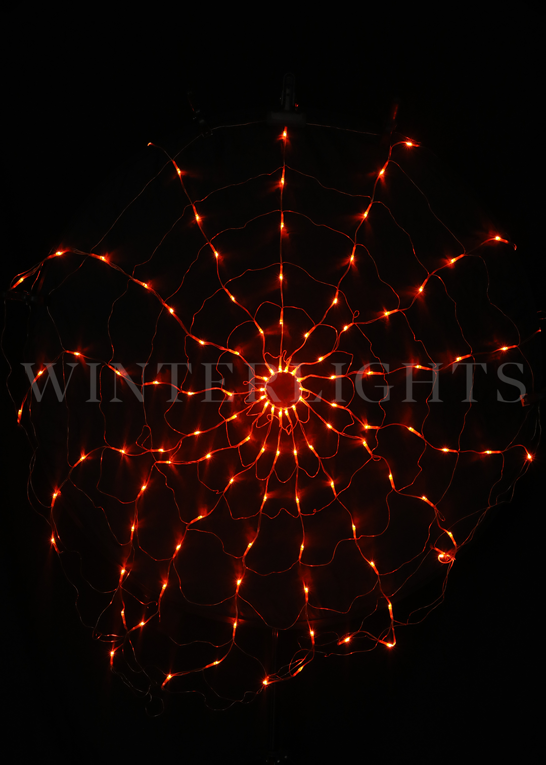Telaraña LED 120F Naranja