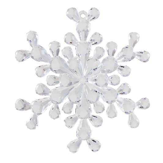 Copo de Nieve Acrílico Cristal